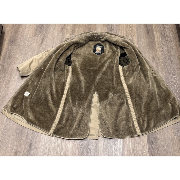 Vintage Mighty Mac Jacket Mens XL Gloucester Sherpa Lined Workwear Coat READ - Picture 3 of 14